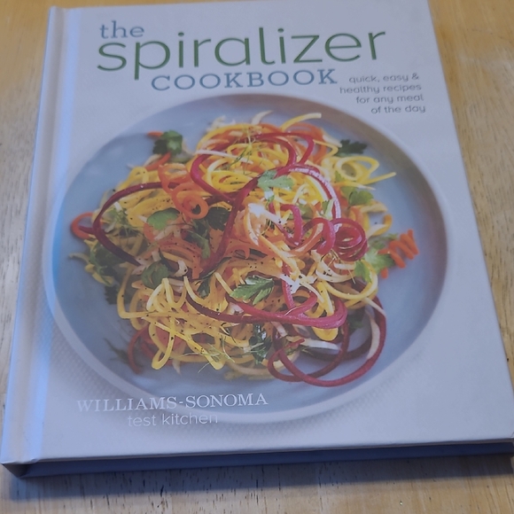Williams Sonoma Spiralizer Cookbook with Colorful Cover - Picture 1 of 4